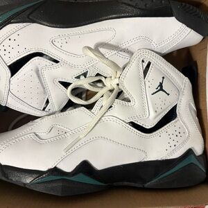 Women's White and Black Sneakers